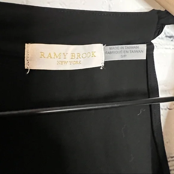 Ramy Brook Bryce Cowl Neck Tank Top Black Size Small NWOT - Picture 9 of 11